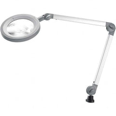 Waldmann Lighting - Machine Lights Machine Light Style: Articulating Arm Mounting Type: Clamp Mount - Benchmark Tooling