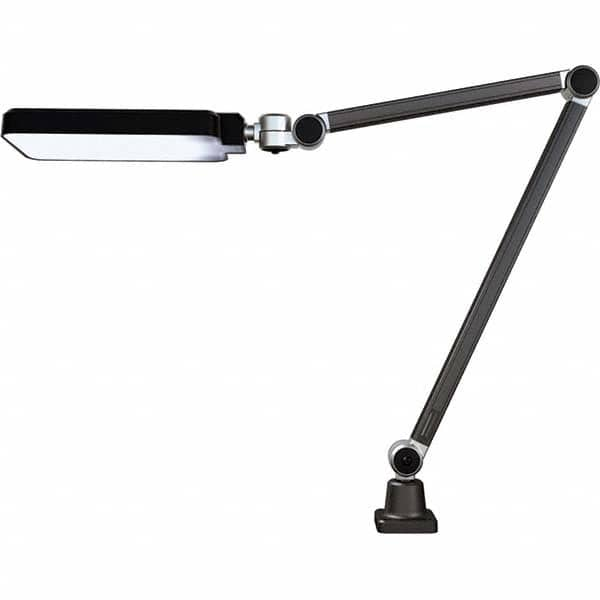 Waldmann Lighting - Machine Lights Machine Light Style: Articulating Arm Mounting Type: Attachable Base - Benchmark Tooling