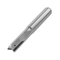 Corner Radius End Mill: 0.4724″ Dia, 2 Flutes, Solid Carbide Helix, Bright/Uncoated, Corner Radius End, Series ALCC