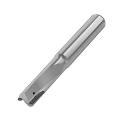 Corner Radius End Mill: 0.2362″ Dia, 2 Flutes, Solid Carbide Helix, Bright/Uncoated, Corner Radius End, Series ALCB