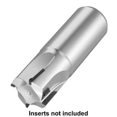 Kennametal - 1-1/2" Diam 4 Flute Solid Carbide 0.015" Corner Radius End Mill - Benchmark Tooling