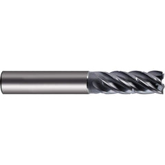 Guhring - 8mm Diam 5 Flute Carbide 0.16mm Chamfer Width End Mill - Benchmark Tooling