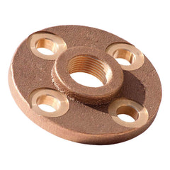 Merit Brass - Brass & Chrome Pipe Fittings Type: Threaded Flange Fitting Size: 3 - Benchmark Tooling