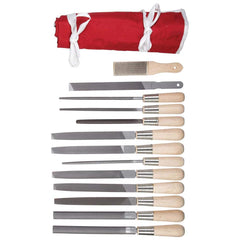 Simonds File - File Sets File Set Type: Needle File Types Included: Square; Round; Half Round; Slitting; Flat; Marking; Knife; Crossing; Three Square; Barrette; Equalling - Benchmark Tooling