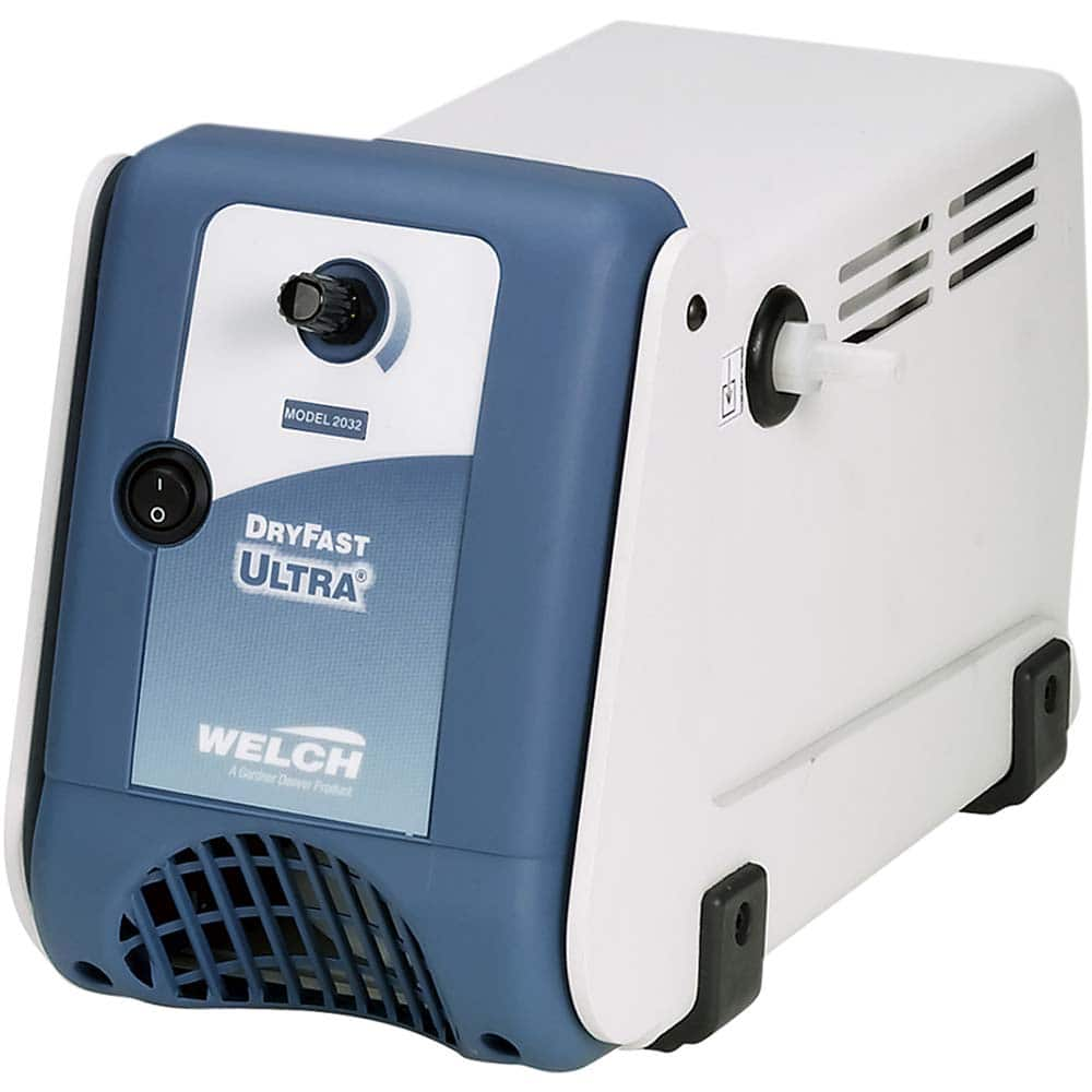 Welch - 0.2 hp 115V Oil-less Diaphragm Compressor - Exact Industrial Supply