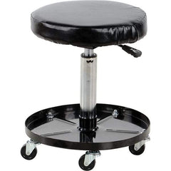 Vestil - Swivel & Adjustable Stools Type: Adjustable Height Stool Base Type: PAD Base - Benchmark Tooling