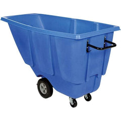 Vestil - 450 Lb Load Capacity, Polyethylene Tilt Truck - 28" Wide x 62" Long x 35" High - Benchmark Tooling