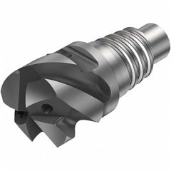 Sandvik Coromant - Corner Radius & Corner Chamfer End Mill Heads Mill Diameter (mm): 25.00 Mill Diameter (Decimal Inch): 0.9843 - Benchmark Tooling