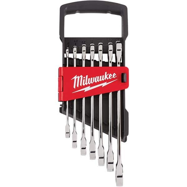 Milwaukee Tool - Wrench Sets Tool Type: Ratcheting Combination Wrench Set System of Measurement: Metric - Benchmark Tooling