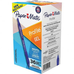 Paper Mate - Pens & Pencils Type: Retractable Gel Color: Blue - Benchmark Tooling