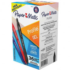 Paper Mate - Pens & Pencils Type: Retractable Gel Color: Black, Red, Blue - Benchmark Tooling