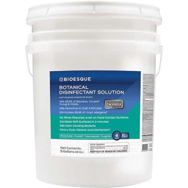 Bioesque Solutions - All-Purpose Cleaners & Degreasers Type: Disinfectant Container Type: Pail - Benchmark Tooling