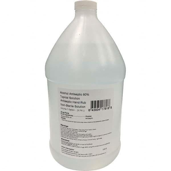 Made in USA - 1 Gal Bottle 80% Alcohol Liquid Hand Sanitizer - Benchmark Tooling