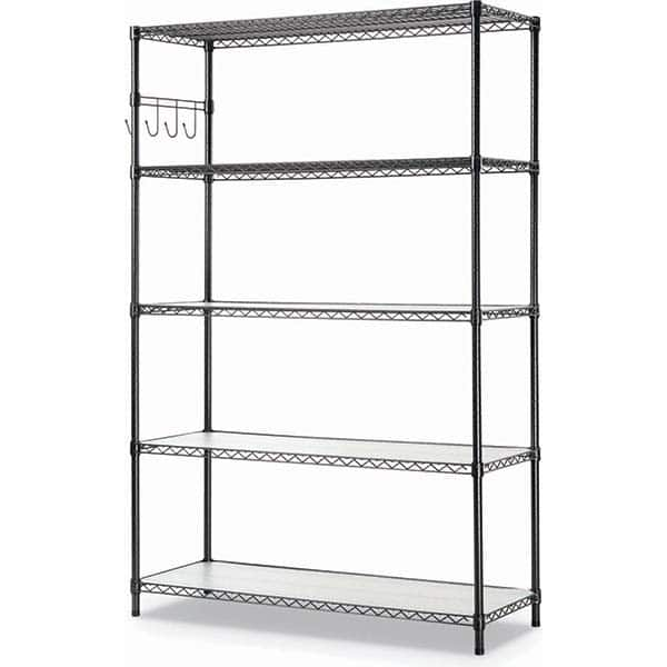 ALERA - Open Shelving Accessories & Components Type: Shelving Units-Multiuse Shelving-Open Width (Inch): 48 - Benchmark Tooling