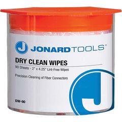 Jonard Tools - Cable Tools & Kits Tool Type: Dry Wipes for Cleaning Fiber Number of Pieces: 90.000 - Benchmark Tooling