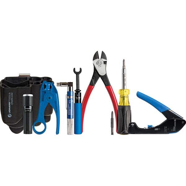 Jonard Tools - Cable Tools & Kits Tool Type: Compression Tool Number of Pieces: 8.000 - Benchmark Tooling