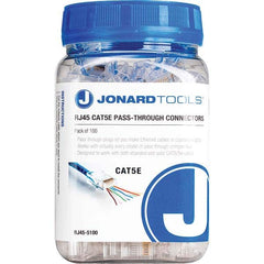 Jonard Tools - Cable Tools & Kits Tool Type: Pass-Through Connectors Number of Pieces: 100.000 - Benchmark Tooling