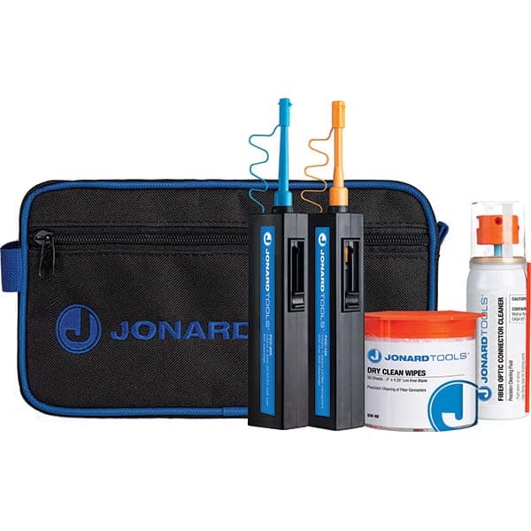 Jonard Tools - Cable Tools & Kits Tool Type: Fiber Cleaning Kit Number of Pieces: 5.000 - Benchmark Tooling