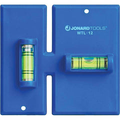 Jonard Tools - Electrical Outlet Box & Switch Box Accessories Accessory Type: Wall Box Template & Level Material: Thermal Plastic - Benchmark Tooling