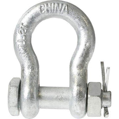 US Cargo Control - Shackles Load Limit (Ton): 3.25 Pin Type: Bolt&Nut - Benchmark Tooling