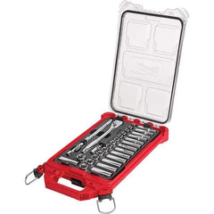 Milwaukee Tool - Socket Sets Measurement Type: Metric Drive Size: 3/8 - Benchmark Tooling