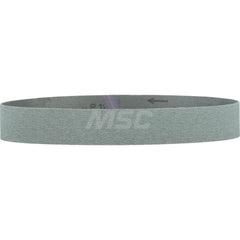 Abrasive Belt: 1-3/16″ Width, 21″ OAL, 1200 Grit, Aluminum Oxide Coated, Dry