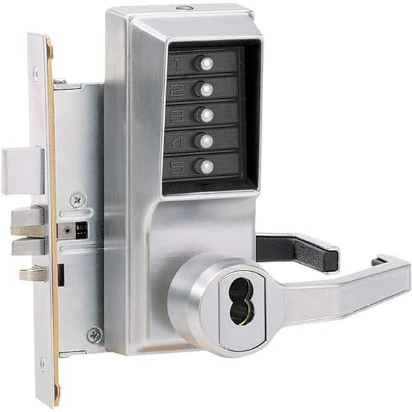 Simplex - Lever Locksets Type: Push-button Lock Door Thickness: 1-3/4 - Benchmark Tooling