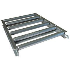 Gravity Conveyors; Conveyor Type: Roller; Component: Straight Conveyor; Telescopic: No; Roller Diameter (Decimal Inch): 1.3800; Overall Width: 24; Wheel Material: Galvanized Steel; Minimum Extended Length: 5.0 ft; Maximum Extended Length: 5.0000; Minimum