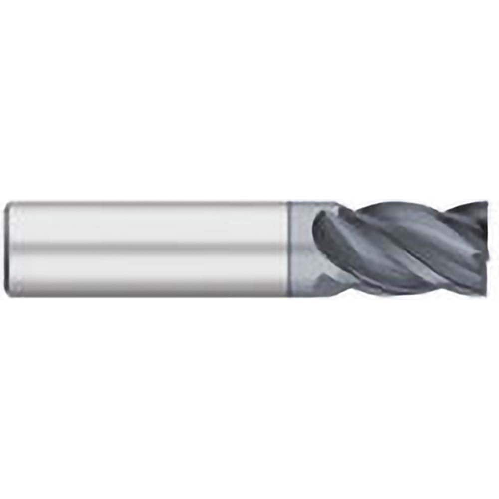 Titan USA - Square End Mills; Mill Diameter (Inch): 1/8 ; Mill Diameter (Decimal Inch): 0.1250 ; Number of Flutes: 4 ; Length of Cut (Inch): 1/4 ; Length of Cut (Decimal Inch): 0.2500 ; Material: Solid Carbide - Exact Industrial Supply