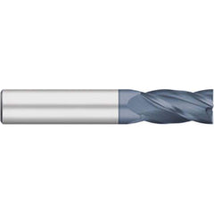 Titan USA - Square End Mills; Mill Diameter (mm): 10.00 ; Mill Diameter (Decimal Inch): 0.3937 ; Number of Flutes: 4 ; Length of Cut (mm): 22.00 ; Length of Cut (Decimal Inch): 0.8661 ; Material: Solid Carbide - Exact Industrial Supply