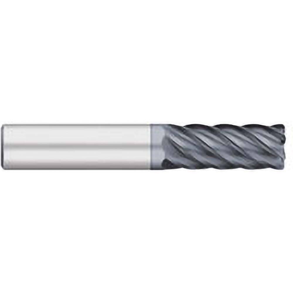Titan USA - Corner Radius & Corner Chamfer End Mills; Mill Diameter (Inch): 3/4 ; Mill Diameter (Decimal Inch): 0.7500 ; End Type: Corner Radius ; Corner Radius (Decimal Inch): 0.0600 ; Number of Flutes: 6 ; Material: Solid Carbide - Exact Industrial Supply