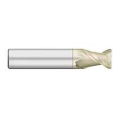 Titan USA - Corner Radius & Corner Chamfer End Mills; Mill Diameter (Inch): 3/8 ; Mill Diameter (Decimal Inch): 0.3750 ; End Type: Corner Radius ; Corner Radius (mm): 0.50 ; Corner Radius (Decimal Inch): 0.0200 ; Number of Flutes: 2 - Exact Industrial Supply