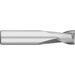 Titan USA - Square End Mills; Mill Diameter (Decimal Inch): 0.0313 ; Number of Flutes: 2 ; Length of Cut (Inch): 1/16 ; Length of Cut (Decimal Inch): 0.0625 ; Material: Solid Carbide ; Finish/Coating: Uncoated - Exact Industrial Supply
