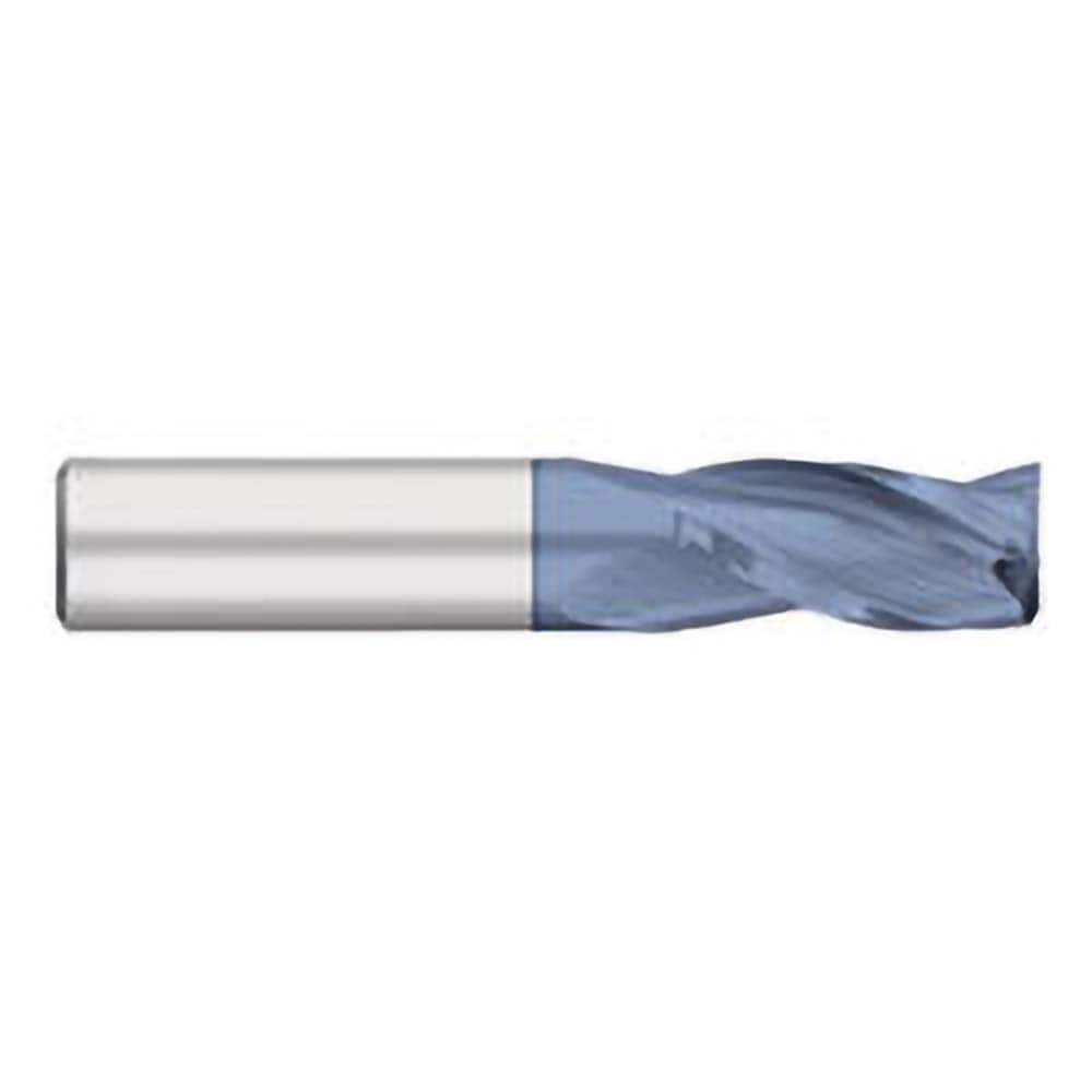 Titan USA - Square End Mills; Mill Diameter (Decimal Inch): 0.2188 ; Number of Flutes: 3 ; Length of Cut (Inch): 5/8 ; Length of Cut (Decimal Inch): 0.6250 ; Material: Solid Carbide ; Finish/Coating: AlTiN - Exact Industrial Supply