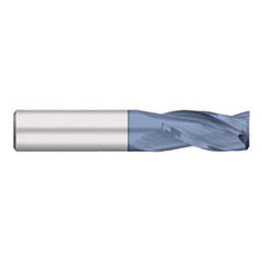 Titan USA - Square End Mills; Mill Diameter (Decimal Inch): 0.1094 ; Number of Flutes: 3 ; Length of Cut (Inch): 3/8 ; Length of Cut (Decimal Inch): 0.3750 ; Material: Solid Carbide ; Finish/Coating: AlTiN - Exact Industrial Supply