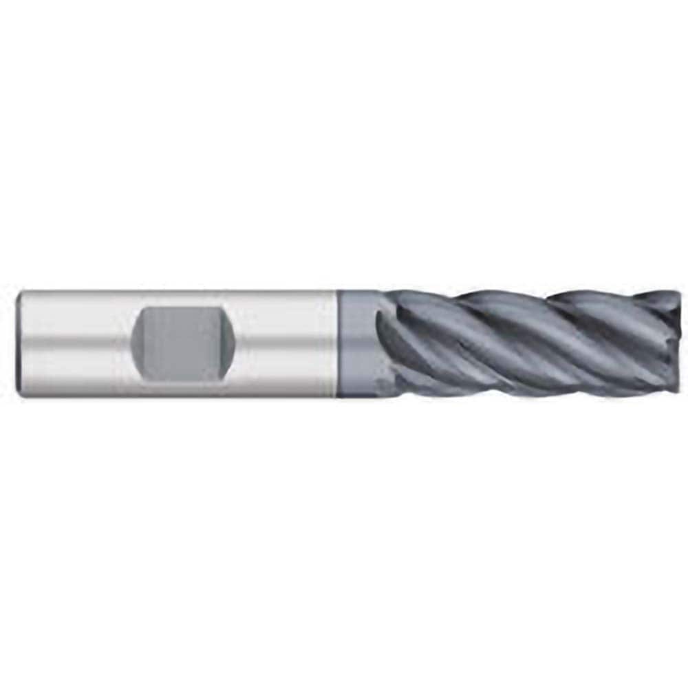 Titan USA - Corner Radius & Corner Chamfer End Mills; Mill Diameter (Inch): 1 ; Mill Diameter (Decimal Inch): 1.0000 ; End Type: Corner Radius ; Corner Radius (Decimal Inch): 0.1200 ; Number of Flutes: 5 ; Material: Solid Carbide - Exact Industrial Supply