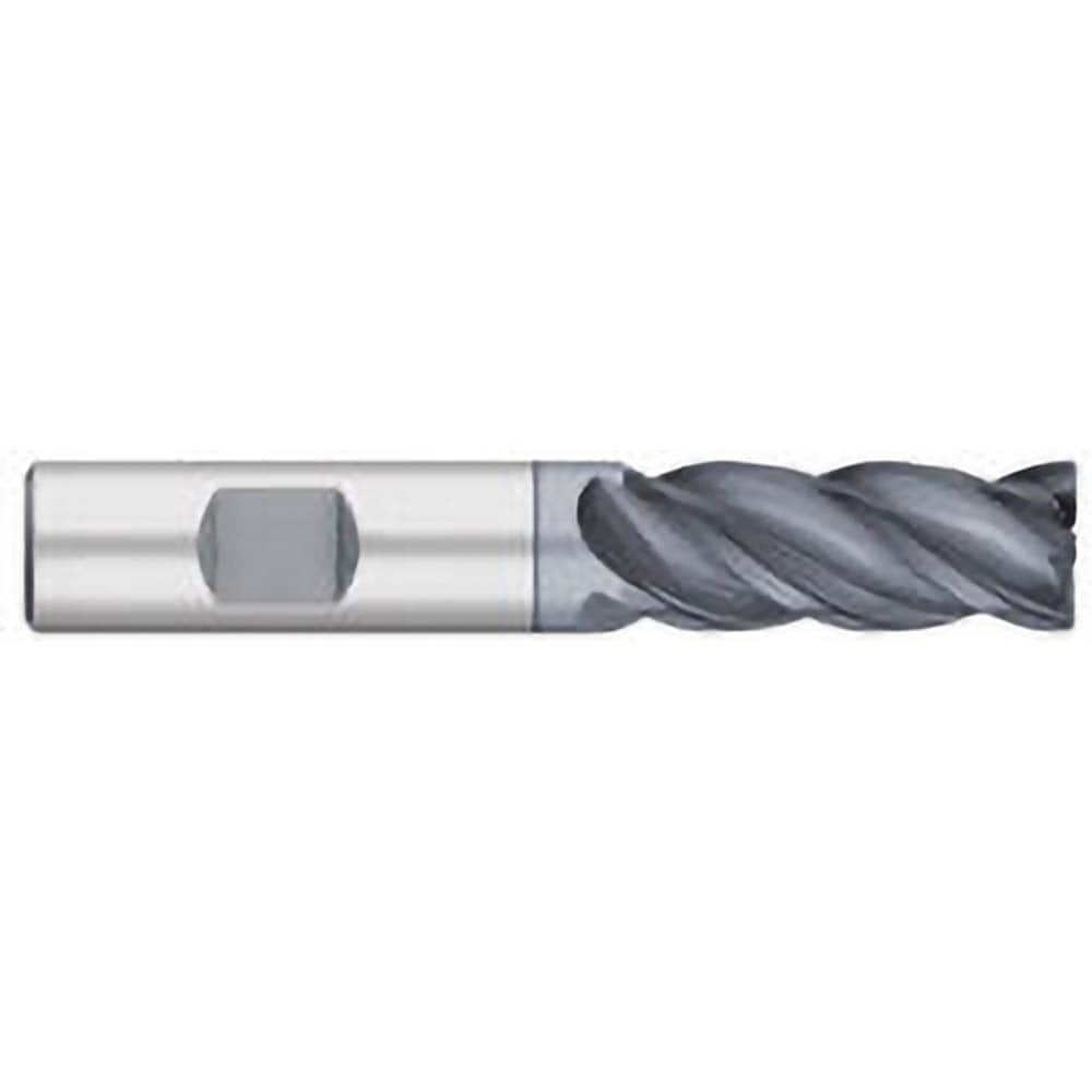 Titan USA - Corner Radius & Corner Chamfer End Mills; Mill Diameter (Inch): 1/2 ; Mill Diameter (Decimal Inch): 0.5000 ; End Type: Corner Radius ; Corner Radius (Decimal Inch): 0.0600 ; Number of Flutes: 4 ; Material: Solid Carbide - Exact Industrial Supply