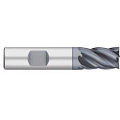 Titan USA - Square End Mills; Mill Diameter (Inch): 5/8 ; Mill Diameter (Decimal Inch): 0.6250 ; Number of Flutes: 5 ; Length of Cut (Inch): 3/4 ; Length of Cut (Decimal Inch): 0.7500 ; Material: Solid Carbide - Exact Industrial Supply