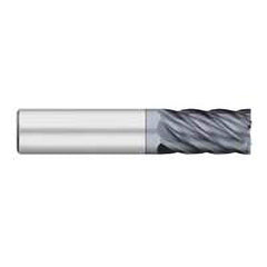 Titan USA - Square End Mills; Mill Diameter (Inch): 3/4 ; Mill Diameter (Decimal Inch): 0.7500 ; Number of Flutes: 6 ; Length of Cut (Inch): 1 ; Length of Cut (Decimal Inch): 1.0000 ; Material: Solid Carbide - Exact Industrial Supply