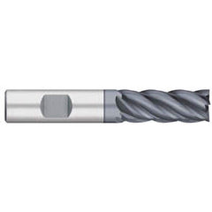 Titan USA - Square End Mills; Mill Diameter (Inch): 1 ; Mill Diameter (Decimal Inch): 1.0000 ; Number of Flutes: 5 ; Length of Cut (Inch): 2 ; Length of Cut (Decimal Inch): 2.0000 ; Material: Solid Carbide - Exact Industrial Supply