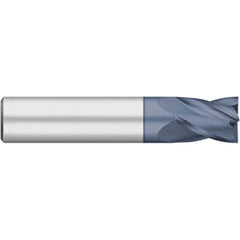 Titan USA - Square End Mills; Mill Diameter (Decimal Inch): 0.0469 ; Number of Flutes: 4 ; Length of Cut (Decimal Inch): 0.0938 ; Material: Solid Carbide ; Finish/Coating: AlTiN ; Shank Diameter (Inch): 1/8 - Exact Industrial Supply