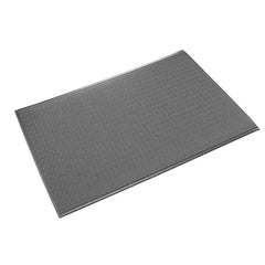 Crown Matting - Anti-Fatigue Matting; Dry or Wet Environment: Dry ; Length (Feet): 5.000 ; Width (Inch): 36 ; Width (Feet): 3.00 ; Thickness (Inch): 9/16 ; Surface Pattern: Pebbled - Exact Industrial Supply