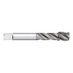 Titan USA - Spiral Flute Taps; Thread Size (mm): M14x2.00 ; Chamfer: Semi-Bottoming ; Class of Fit: 6H ; Thread Limit: D6 ; Number of Flutes: 4 ; Material: Powdered Metal - Exact Industrial Supply