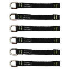 3700 Long Black -2Lb 6-Pack Web Tool Tails - Benchmark Tooling