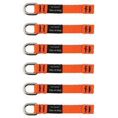 3700 Med Orange Web Tool Tails 2Lb 6-Pack - Benchmark Tooling