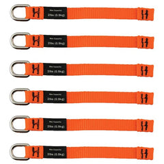 3700 X-Long Orange -2Lb 6-Pack Web Tool Tails - Benchmark Tooling