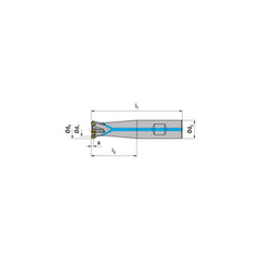 Indexable Ball Nose End Mills; Milling Diameter: 25.00 mm; Maximum Depth Of Cut: 5.00 mm; Maximum Ramping Angle: 2.0; Shank Diameter: 25.00 mm; Shank Type: Weldon Flat; Compatible Insert Style: RPHX; RPNX; Compatible Insert Size Code: RP.X 10T3..; Toolhol