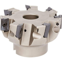 Indexable Square-Shoulder Face Mill:  TPO18R050M22.0E05,  22.0000″ Arbor Hole Dia, Uses  5,  AOMT Inserts,  Through Coolant,  Series  TPO