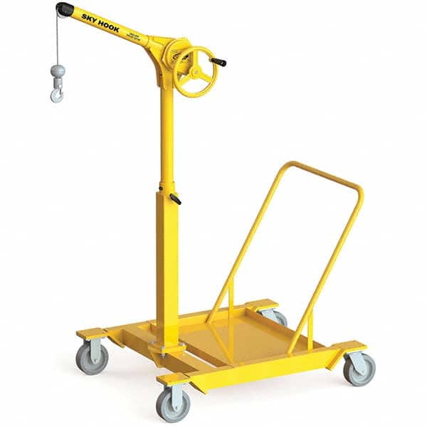 Sky Hook - 500 Lb Steel Lifting Hook Crane - Benchmark Tooling