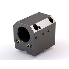 Global CNC Industries - Turret & VDI Tool Holders; Type: Mori ID Block ; Clamping System: 94mm X 84mm ; Tool Axis: ID ; Through Coolant: No ; Additional Information: 4 Mounting Holes - Exact Industrial Supply